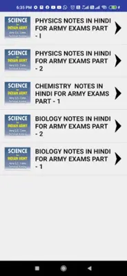 Army Exam Preparation android App screenshot 3