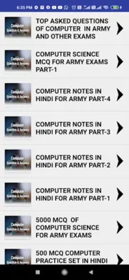 Army Exam Preparation android App screenshot 5